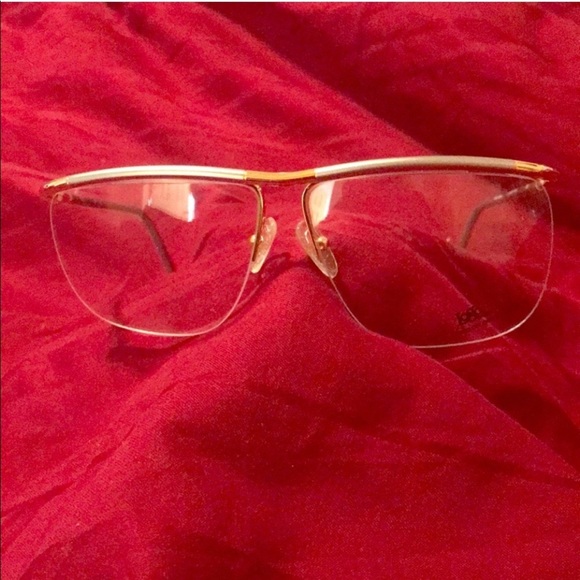 NEW rimless frame LogoParis Designer silver gold lightweight large made in Paris - Picture 3 of 16
